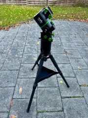 Skywatcher Wave 150i passt auf ZWO Stativverlngerung PE200 und ZWO Carbon Stativ TC40 (fr AM5N / AM3N)