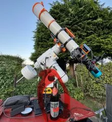 Erfahrung und Aufnahme M101 mit Askar 103APO und 1x Flattener