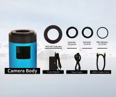 TS-Optics ToupTek Monochrome Astro Camera 492MP Sony IMX492 Sensor D=23.1 mm