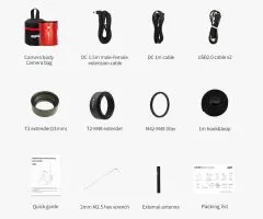 ZWO ASI585MM Monochrome Astro Camera with Guiding Sensor and ASIAir - Sensor D=12.84 mm