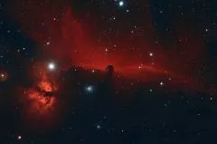 Aufnahme IC434 - Askar 103APO - L-eXtreme 3:45 h und ohne Filter