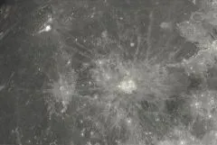 Vollmond - Strahlen - Auswurfmaterial bei Aristarchus - Kepler und Copernicus