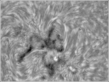 Sonnenaufnahmen mit 120mm 600mm f/5 Refraktor H-alpha