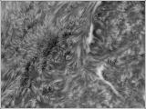 Sonnenaufnahmen mit 120mm 600mm f/5 Refraktor H-alpha