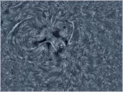 Sonnenaufnahmen mit 120mm 600mm f/5 Refraktor H-alpha