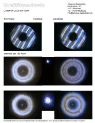 Sterntest und Ronchi fr ein Celestron C9.25