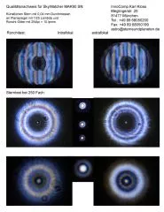Sterntest und Ronchi fr einen SkyWatcher Maksutov 90/1250mm